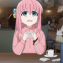 Anxious Bocchi The Rock Hitori Goto GIF