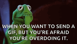 Anxious Kermit Sending Gif Meme GIF
