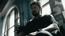 Anxious Waiting Impatient Billy Butcher Karl Urban Boys     GIF