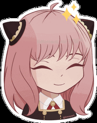 Anya Forger Anime Tender Smile GIF