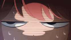 Anya Forger Penetrating Stare Close Up GIF