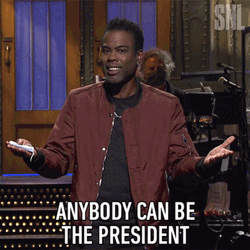 Anybody Can Be President Chris Rock GIF