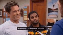 Anything Is Possible Parks And Rec GIF