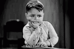 Anytime Now While Baby Is Tapping His Hands GIF