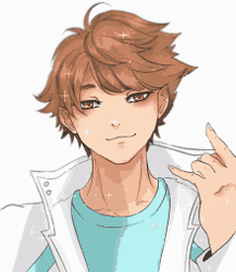 Aoba Johsai Oikawa Handsome Aesthetic  GIF