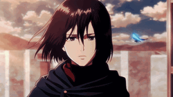 Aot Mikasa Ackerman Butterfly GIF