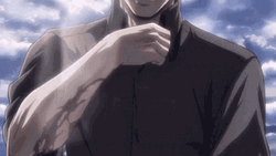 Aot Smoking Injured Hands GIF