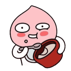 Apeach Eating GIF