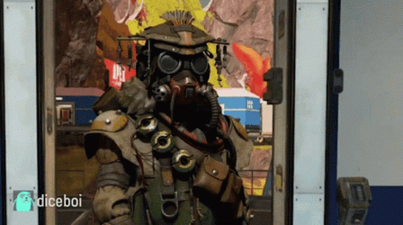 Apex Bloodhound Peace Sign GIF
