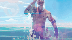 Apex Fuse Legends In Shirtless On The Beach GIF