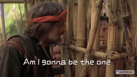 Apocalypse Now Scene American Photojournalist Inside Cage GIF
