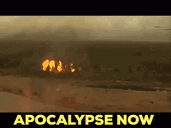 Apocalypse Now Scene Of Bombing Enemies GIF