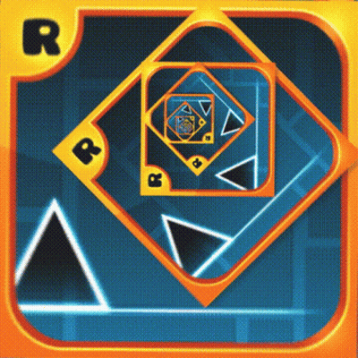 App Icon With Letter R GIF