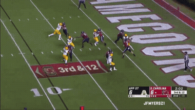 App State Vs South Carolina Football GIF