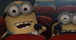 Applause Clapping Minions In Cinema Movie GIF