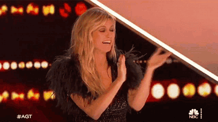 Applause Heidi Klum GIF