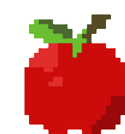 Apple Bite Sticker GIF