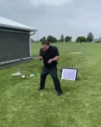 Apple Juggling And Munching Skill GIF