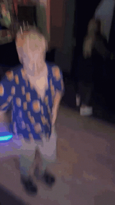 Apple Juice Bottle On Cymbal GIF