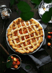 Apple Pie On The Table GIF