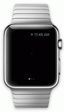 Apple Watch Displaying Timer On Screen GIF
