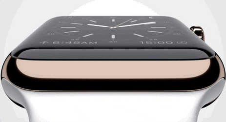 Apple Watch Displaying Watch Close View GIF