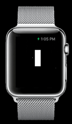 Apple Watch Showing Power Icon GIF