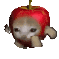 Applecatrun Sticker GIF