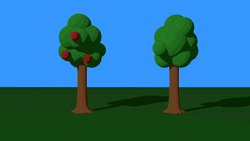 Apples Got Carried By Wind GIF