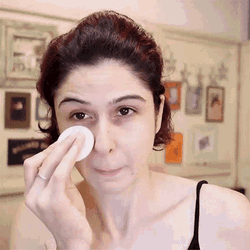 Applying Makeup Scherezade Shroff GIF