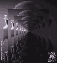 Approaching Gollum Scary Animation GIF