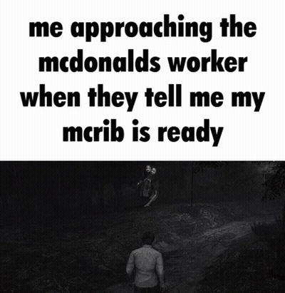 Approaching McDonald's Worker When Crib Is Ready GIF