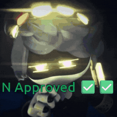 Approved Cartoon Character GIF
