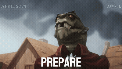 April 2024 Poster Monster Prepare GIF