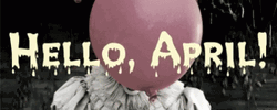 April Fools Clown Scary GIF