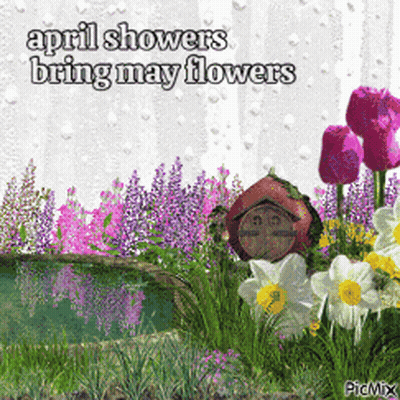 April Showers Bring May Flowers GIF