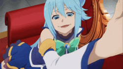 Aqua Gentle Hand Sway GIF