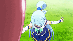 Aqua Talk Gian Frog GIF