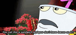 Aqua Teen Hunger Force Sandwich