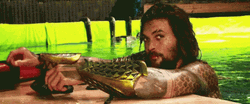Aquaman Jason Momoa Wink GIF