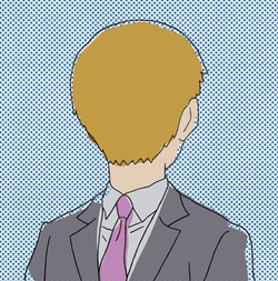 Arataka Reigen Anime Head Spinning GIF
