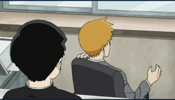 Arataka Reigen Turning Mob Psycho GIF