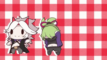 Arataki Itto Spinning Around Cartoon GIF