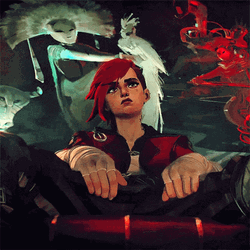 Arcane Vi Cool Game Character GIF