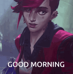 Arcane Vi Good Morning Wink GIF
