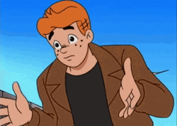 Archie Comics Confusedly Looking GIF