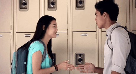 Arden Cho Couple Hand Shake GIF