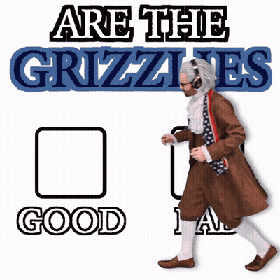 Are The Grizzlies Poster Man In Suit GIF