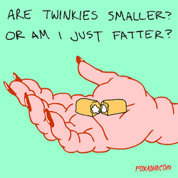 Are Twinkie Smaller GIF