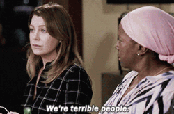 Are We The Baddies Meredith Grey GIF